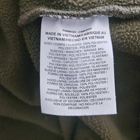 Nike Dri-Fit Men's Sweatshirt SZ Large Green/Black Hoodie Pullover Run Gym sport - Picture 11 of 14